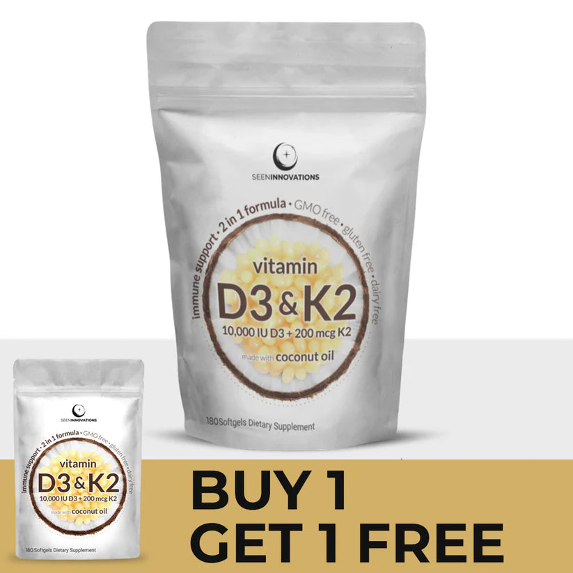 D3 + K2 Coconut Oil Softgels